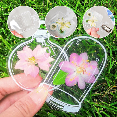 EverBloom Lesezeichen-Set mit getrockneten Blumen