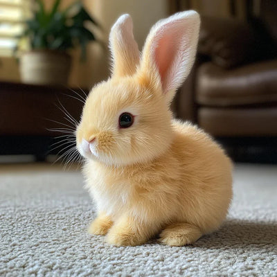 🐇Bunby – Mein realistisches Plüschkaninchen