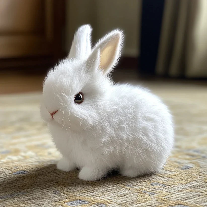 🐇Bunby – Mein realistisches Plüschkaninchen