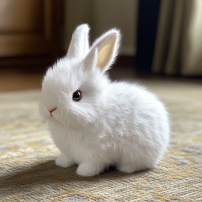 🐇Bunby – Mein realistisches Plüschkaninchen