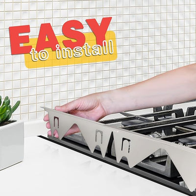 🔥HOT SALE 49% OFF🎁Retractable Stainless Steel Stove Gap Covers