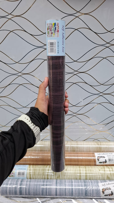 Selbstklebende dekorative Holzstil-Folie – 10 Meter