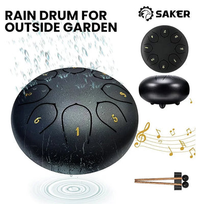 🔥LETZTER TAG 49% RABATT💦Regen-Trommel für den Außenbereich im Garten mit Fingerstalls