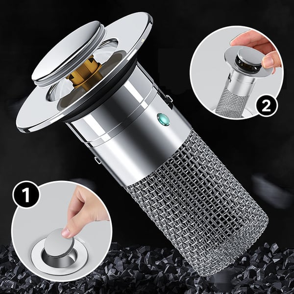 Filter – Halten Sie Ihr Waschbecken frei, ganz ohne Klempner!