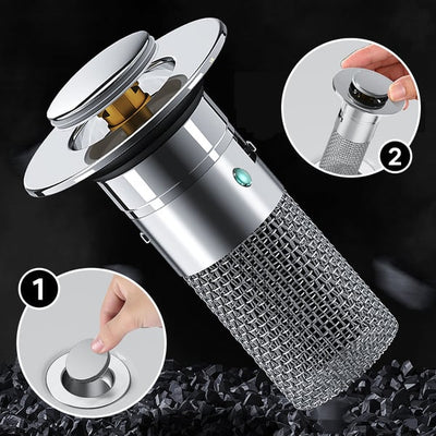 Filter – Halten Sie Ihr Waschbecken frei, ganz ohne Klempner!