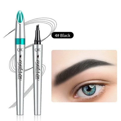 3D Wasserdichter Microblading Augenbrauenstift mit 4-Zack-Spitze – Tattoo-Effekt