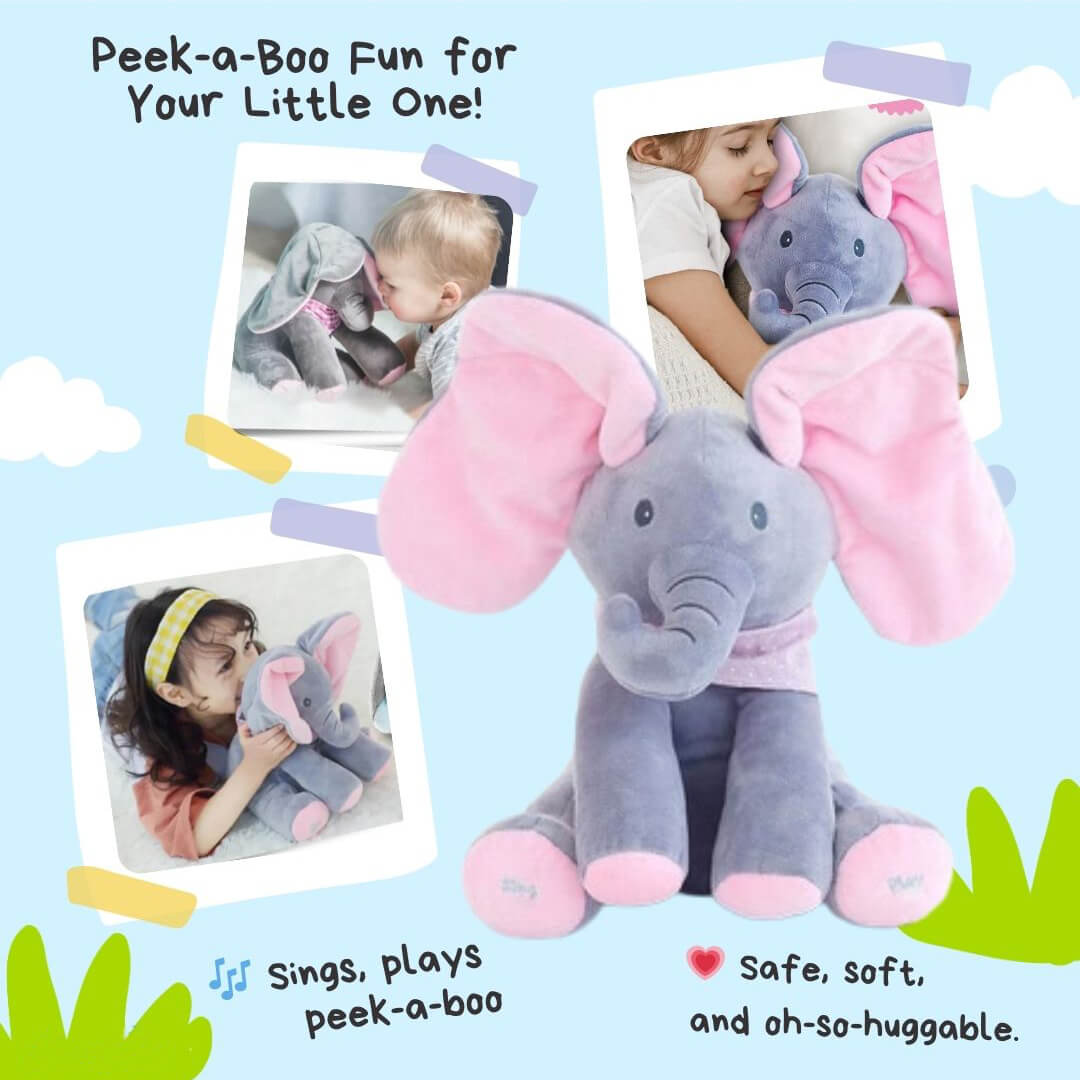 Peek-A-Boo Interaktiver Elefant