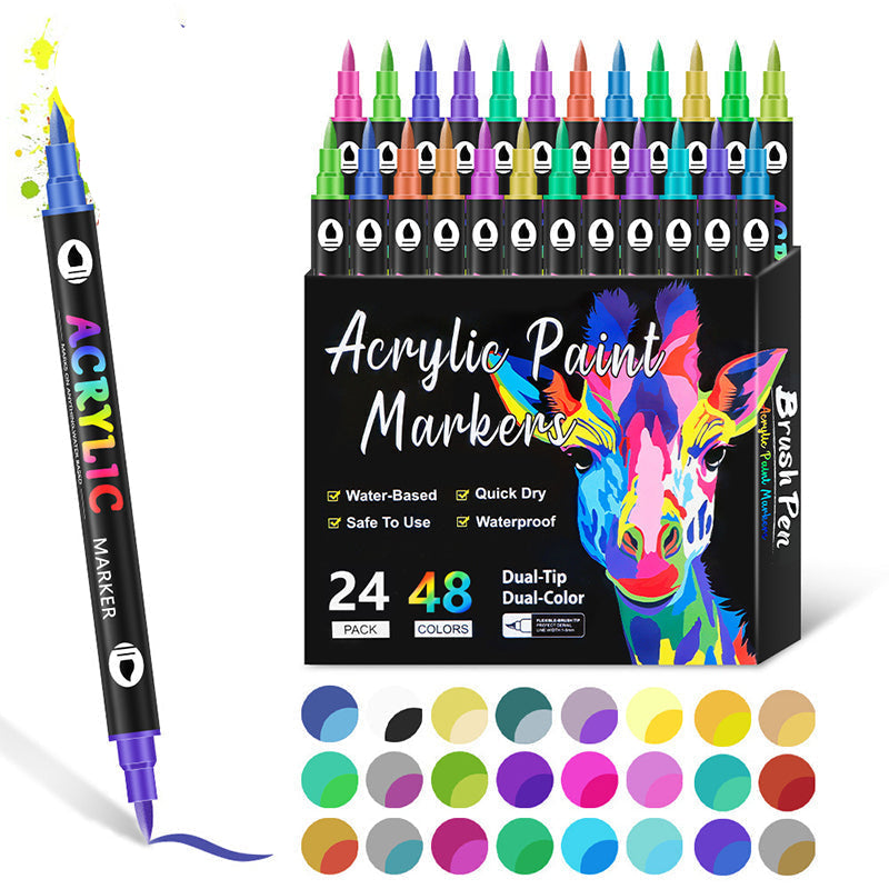 Acrylmalstifte für leuchtende Kreationen