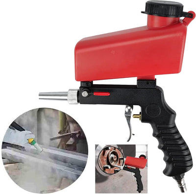 🔥Sommer-Hot-Sale-Aktion – 49 % RABATT✨ – Tragbare pneumatische Sandstrahlpistole