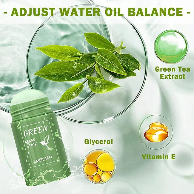🌿Best Sale 49% off🌿Poreless Deep Cleanse Green Tea Mask -(Buy 2 Get 1 Free Now!💕)