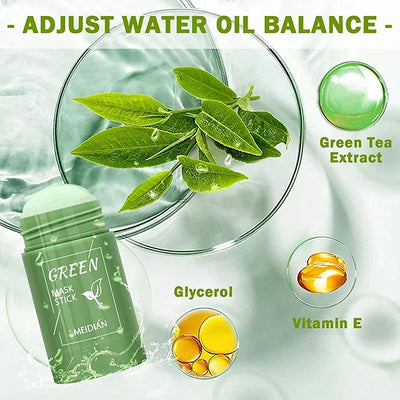🌿Best Sale 49% off🌿Poreless Deep Cleanse Green Tea Mask -(Buy 2 Get 1 Free Now!💕)