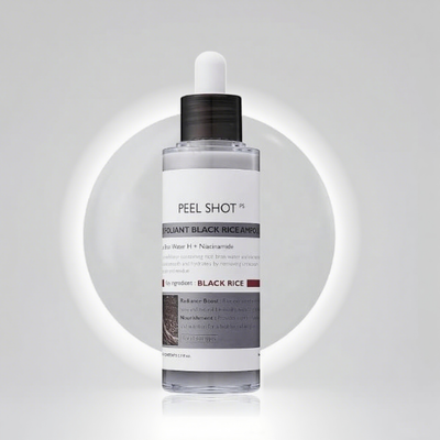Peel Shot Glow Rice Ampoule Duo - Serums for Brightening, Exfoliating, and Moisturizing🌾