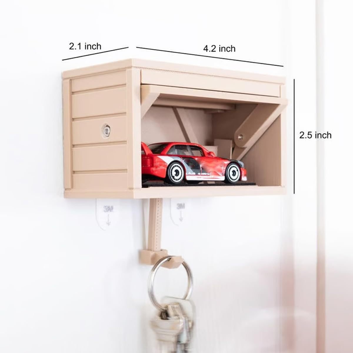 🚗🔑Industrieller Schlüsselhalter zur Wandmontage