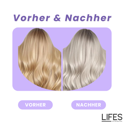 VioGlanz | Haarmaske gegen Gelb- und Messingtöne