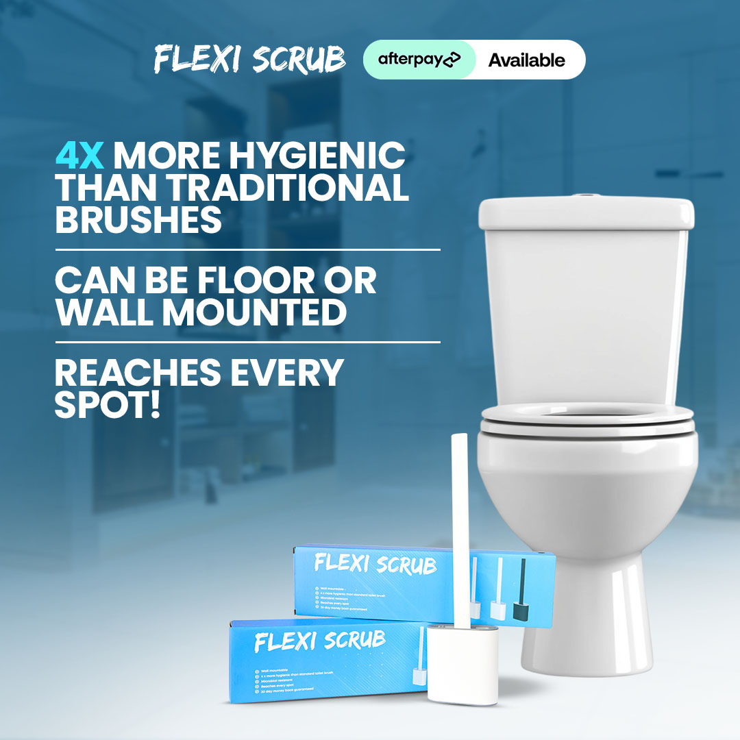 Flexi Scrub – Flexibler Silikon-Toilettenbürste