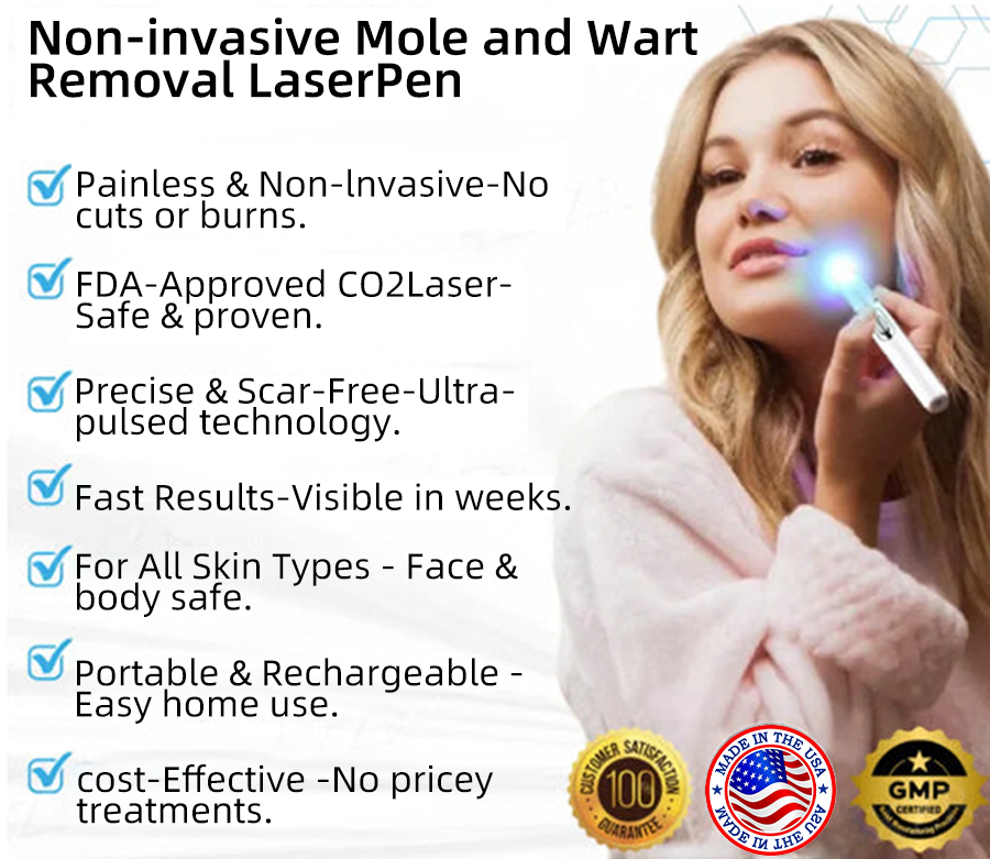 Vermoila® Nicht-invasive Laser-Stift Promax zur Entfernung von Muttermalen und Warzen