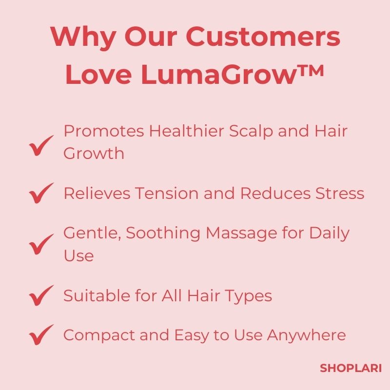 50% RABATT🔥 I LumaGrow™ Kopfhautmassagegerät