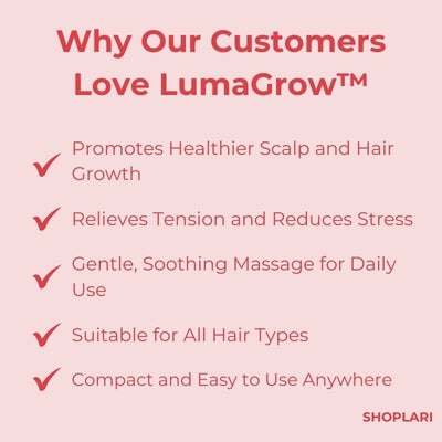 50% RABATT🔥 I LumaGrow™ Kopfhautmassagegerät