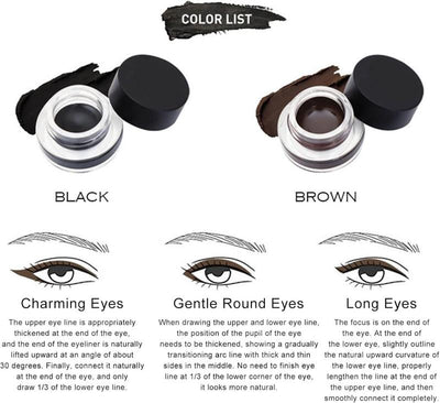 Silikon-Eyeliner-Pinsel