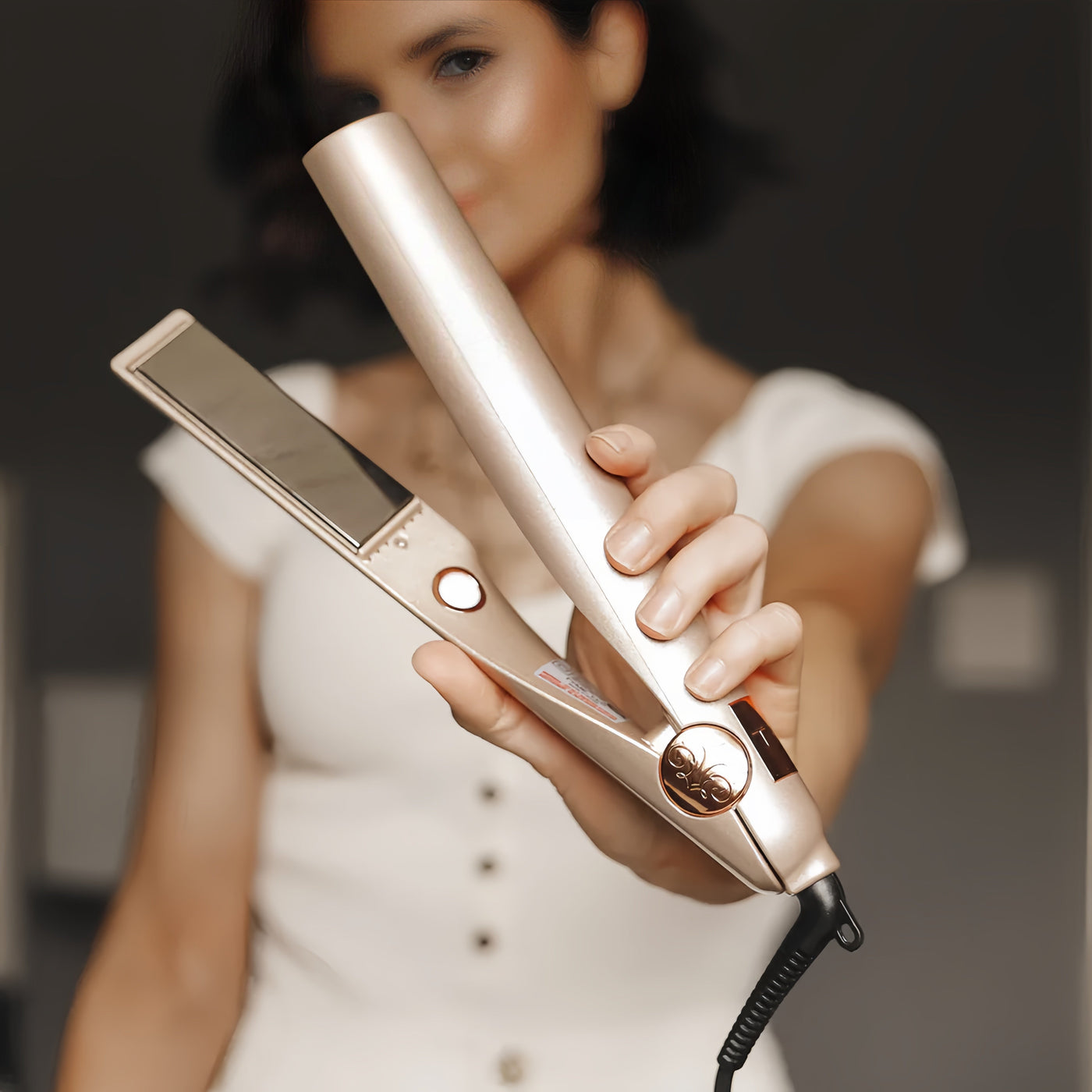 Valcero 2-in-1 Haarglätter & Lockenstab
