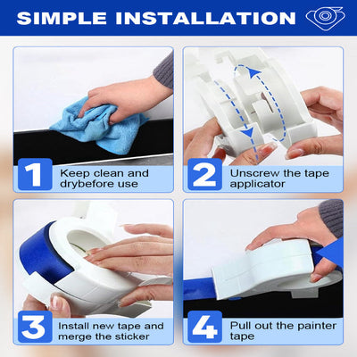 Schilderstape Applicator – Strakke verflijnen zonder gedoe!