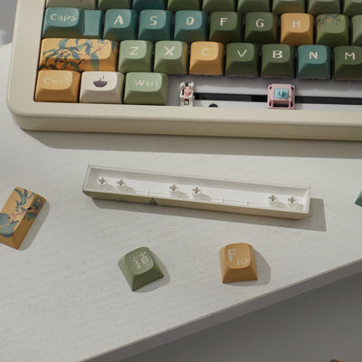 156 Tasten PBT Dye Sub Individuelle Lila Tastenkappen URE Profil Schmetterling Tastenkappen-Set Passend für 95% 75% 65% 60% Cherry Mx Switches Mechanische Tastatur