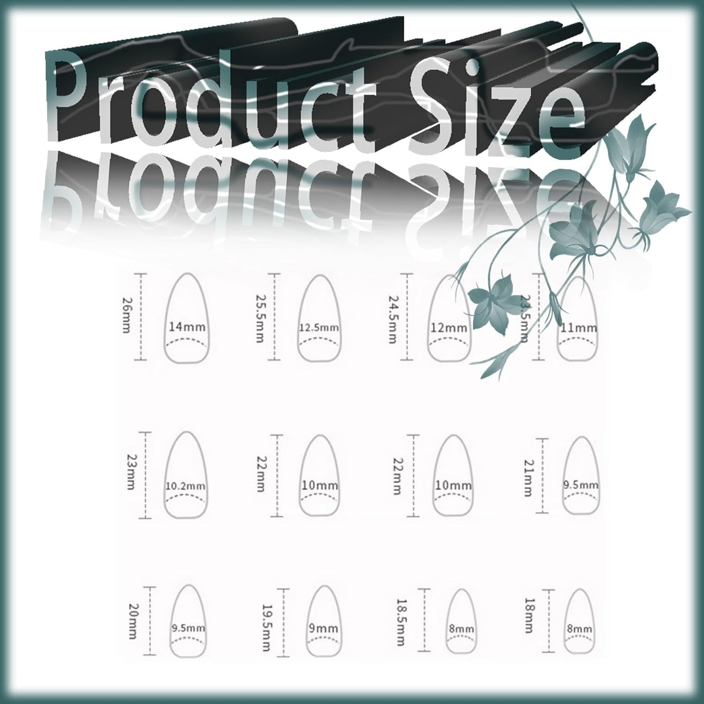 24 Stück Sommer Press-on-Nägel French Tips Medium Mandel Acryl Künstliche Nägel Sonnennägel zum Aufkleben Glänzende Orange Kurvenlinie Künstliche Nagelwellen Gelkleber Fingernägel für Maniküre Kunst Frauen Mädchen
