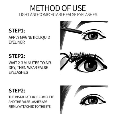 Ultra-Haftende Magnetische Wimpern