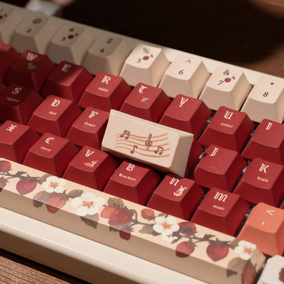 156 Tasten PBT Dye Sub Individuelle Lila Tastenkappen URE Profil Schmetterling Tastenkappen-Set Passend für 95% 75% 65% 60% Cherry Mx Switches Mechanische Tastatur