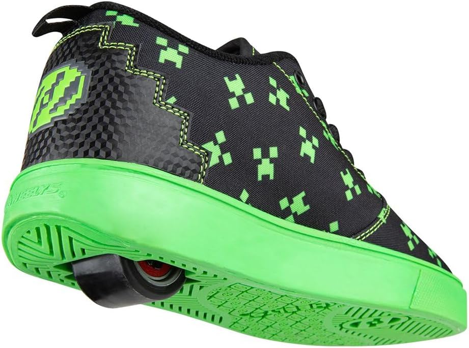 HEELYS Unisex-Kind Pro 20 Minecraft (Little Big Kid/Erwachsene) Rollschuhe mit Rollen in der Ferse