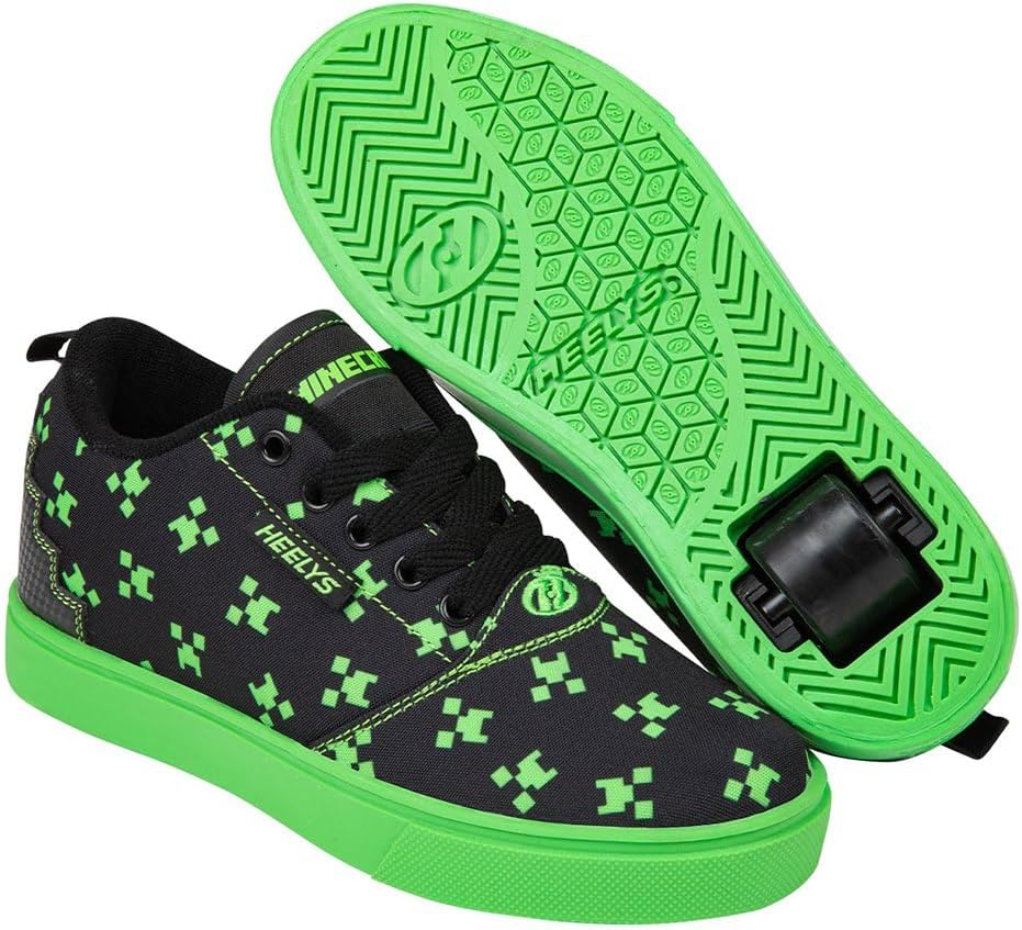 HEELYS Unisex-Kind Pro 20 Minecraft (Little Big Kid/Erwachsene) Rollschuhe mit Rollen in der Ferse