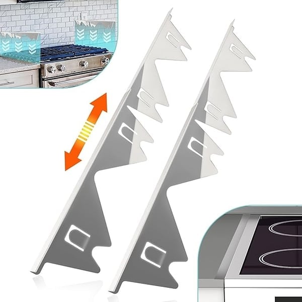🔥HOT SALE 49% OFF🎁Retractable Stainless Steel Stove Gap Covers