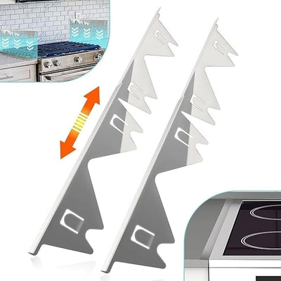 🔥HOT SALE 49% OFF🎁Retractable Stainless Steel Stove Gap Covers