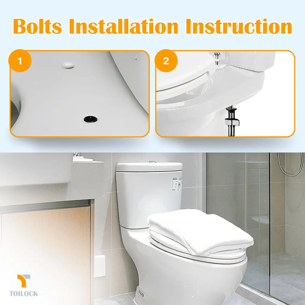 ToiLock™ – Schwerlast-Toilettensitz-Bolzen (1+1 Gratis)
