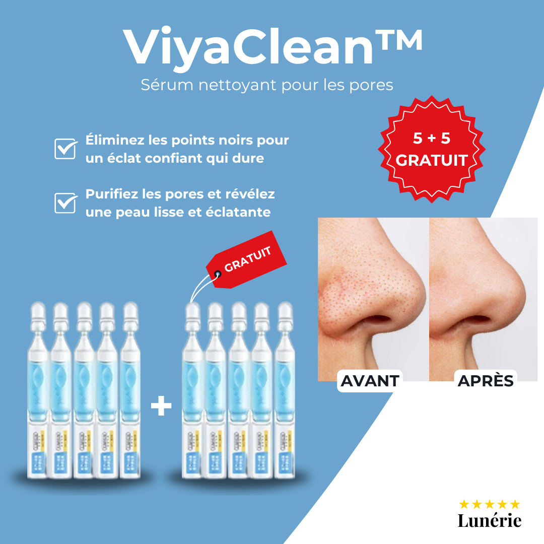 5+5 GRATIS | ViyaClean™ Porenreinigungsserum