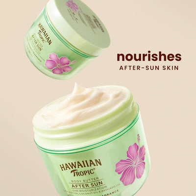 Hawaiian Tropic After Sun Body Butter mit Kokosöl, 8oz | Hawaiian Tropic After Sun Lotion, Strand-Essentials, Sommerurlaubs-Essentials, Tan Extender Lotion, Kokos Body Butter, 8oz