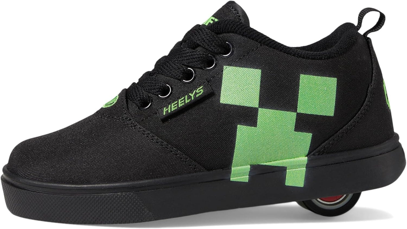 HEELYS Unisex-Kind Pro 20 Minecraft (Little Big Kid/Erwachsene) Rollschuhe mit Rollen in der Ferse