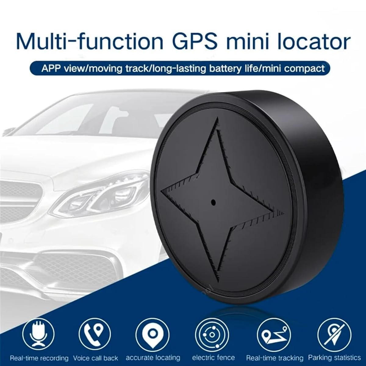 TrackSpot™ – Mini Magnetischer GPS-Tracker
