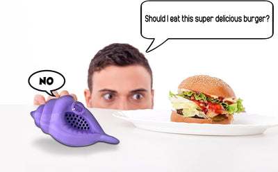 MunnyGrubbers - Original Mystic Conch Shell - Nicht-kanonische Parodie der Magic Conch Shell - Stelle eine JA- oder NEIN-Frage und ziehe die Schnur - Wahrsagen - Entscheidungsfindung - (V4+ Lavendel)