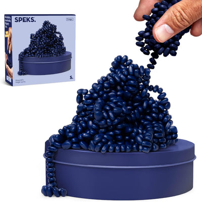 Speks Original Crags Ferrit-Knetmasse | 500+ Ferritsteine in einer Dose, Fidget-Spielzeug zur Stresslinderung, sensorisches Schreibtischspielzeug für Erwachsene & Jugendliche ab 14 | Rose, Groß