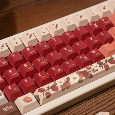 156 Tasten PBT Dye Sub Individuelle Lila Tastenkappen URE Profil Schmetterling Tastenkappen-Set Passend für 95% 75% 65% 60% Cherry Mx Switches Mechanische Tastatur