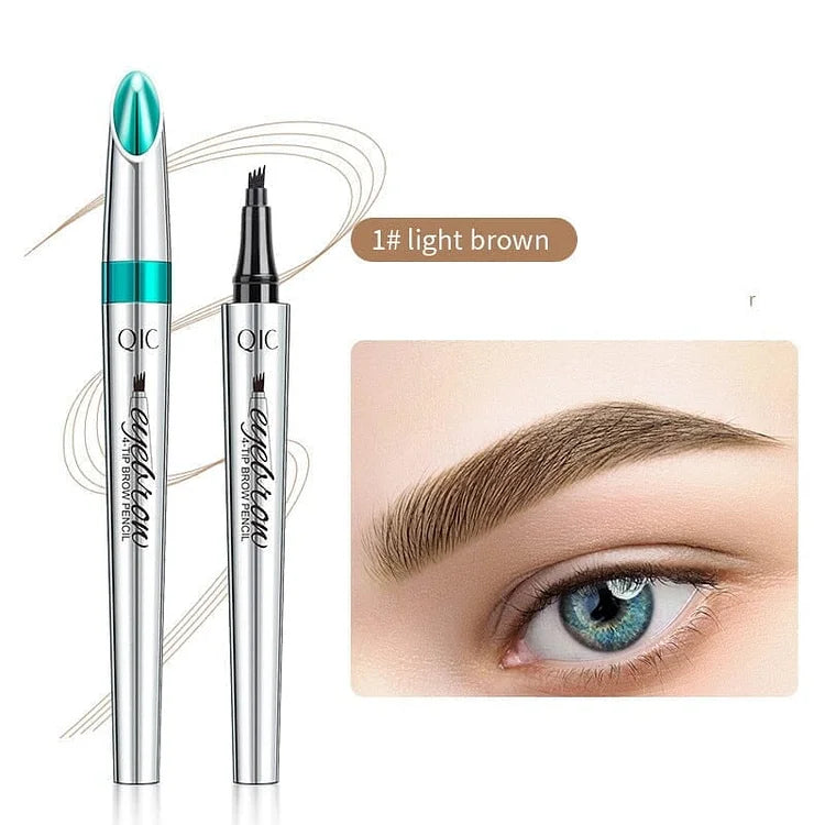 3D Wasserdichter Microblading Augenbrauenstift mit 4-Zack-Spitze – Tattoo-Effekt
