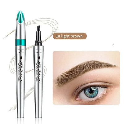 3D Wasserdichter Microblading Augenbrauenstift mit 4-Zack-Spitze – Tattoo-Effekt
