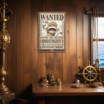 GB eye – ONE PIECE Poster Wanted Luffy Wano (91,5 x 61 cm)