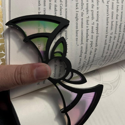 Fledermaus-Daumen-Seitenhalter für Bücherliebhaber, Fledermausförmiger Lese-Daumenhalter, Buchoffenhalter zum Lesen, Einzigartige Geschenke für Bücherliebhaber, Daumenhalter für Bücher