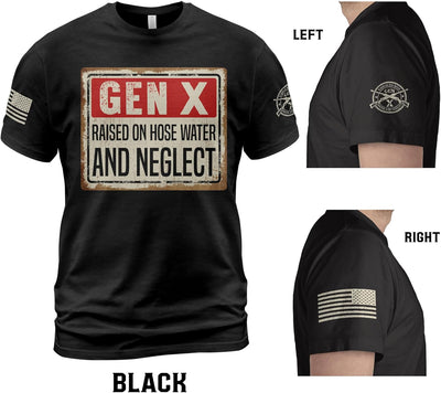 Gen X „Raised On Hose Water and Neglect“-Shirt, Gen X T-Shirt Damen, Gen X Shirts für Herren, Generation X Shirt 8