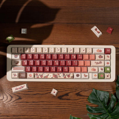 156 Tasten PBT Dye Sub Individuelle Lila Tastenkappen URE Profil Schmetterling Tastenkappen-Set Passend für 95% 75% 65% 60% Cherry Mx Switches Mechanische Tastatur