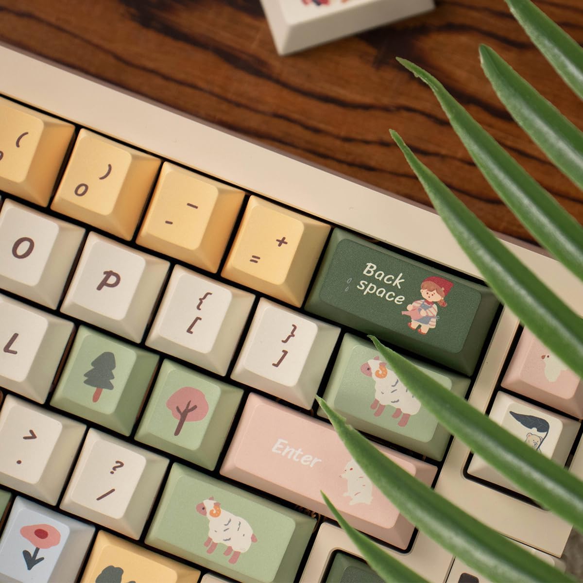 156 Tasten PBT Dye Sub Individuelle Lila Tastenkappen URE Profil Schmetterling Tastenkappen-Set Passend für 95% 75% 65% 60% Cherry Mx Switches Mechanische Tastatur