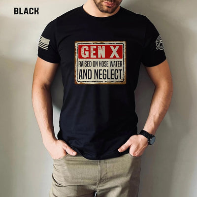 Gen X „Raised On Hose Water and Neglect“-Shirt, Gen X T-Shirt Damen, Gen X Shirts für Herren, Generation X Shirt 8