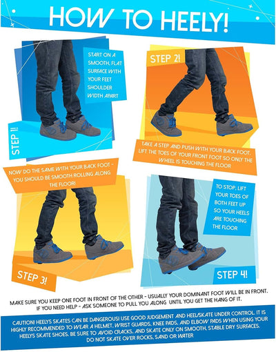 HEELYS Unisex-Kind Pro 20 Minecraft (Little Big Kid/Erwachsene) Rollschuhe mit Rollen in der Ferse